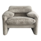 Maralunga armchair by Vico Magistretti for Cassina in fur
