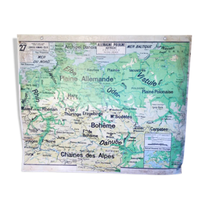 Carte allemagne