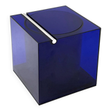Space age blue plastic Ice Bucket, Studio Opi, Cini & Nils Italy, ca. 1970s