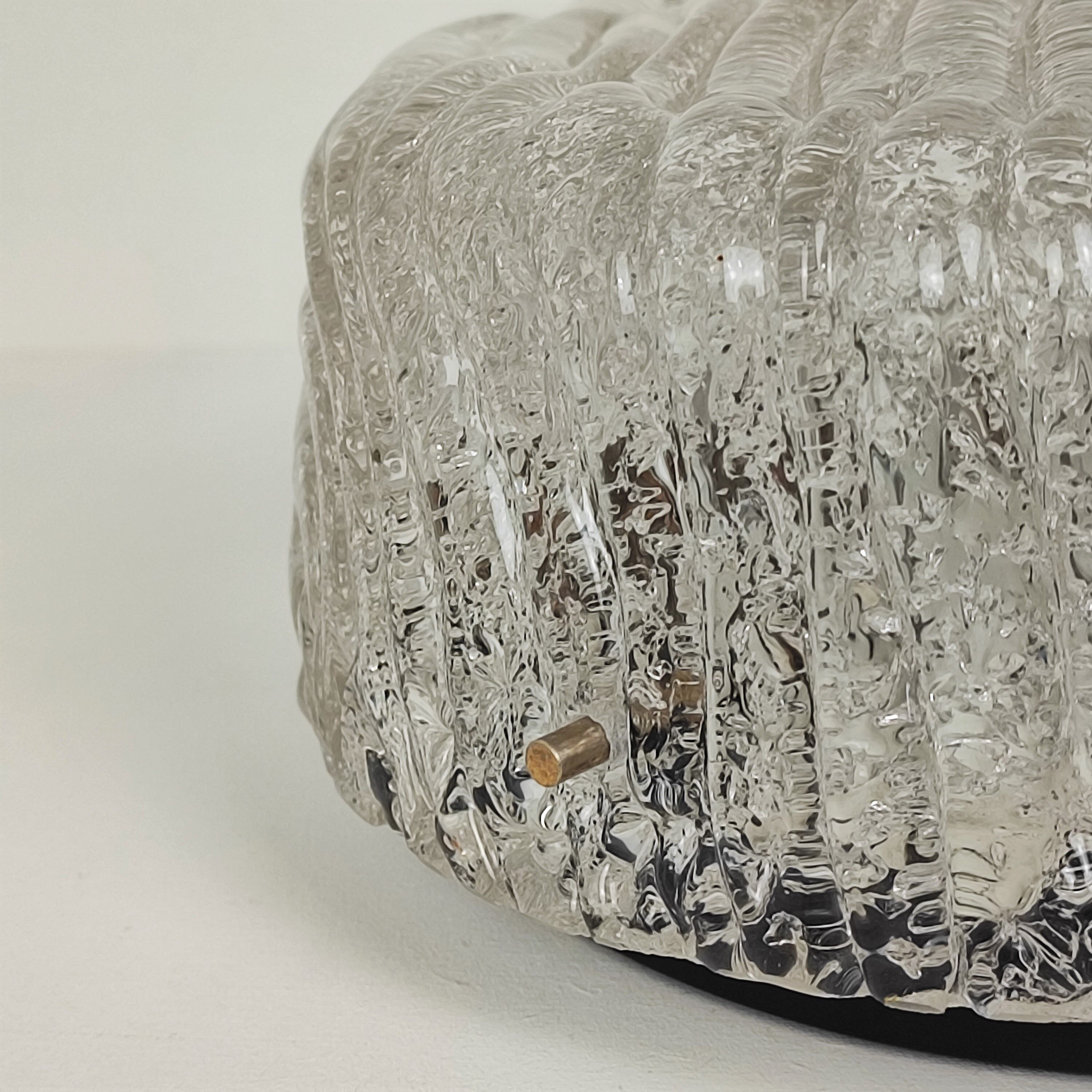 60' glazed glass ceiling lamp/wall lamp