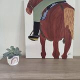 Canvas "Cuban Stroll Cuban Cowboy"