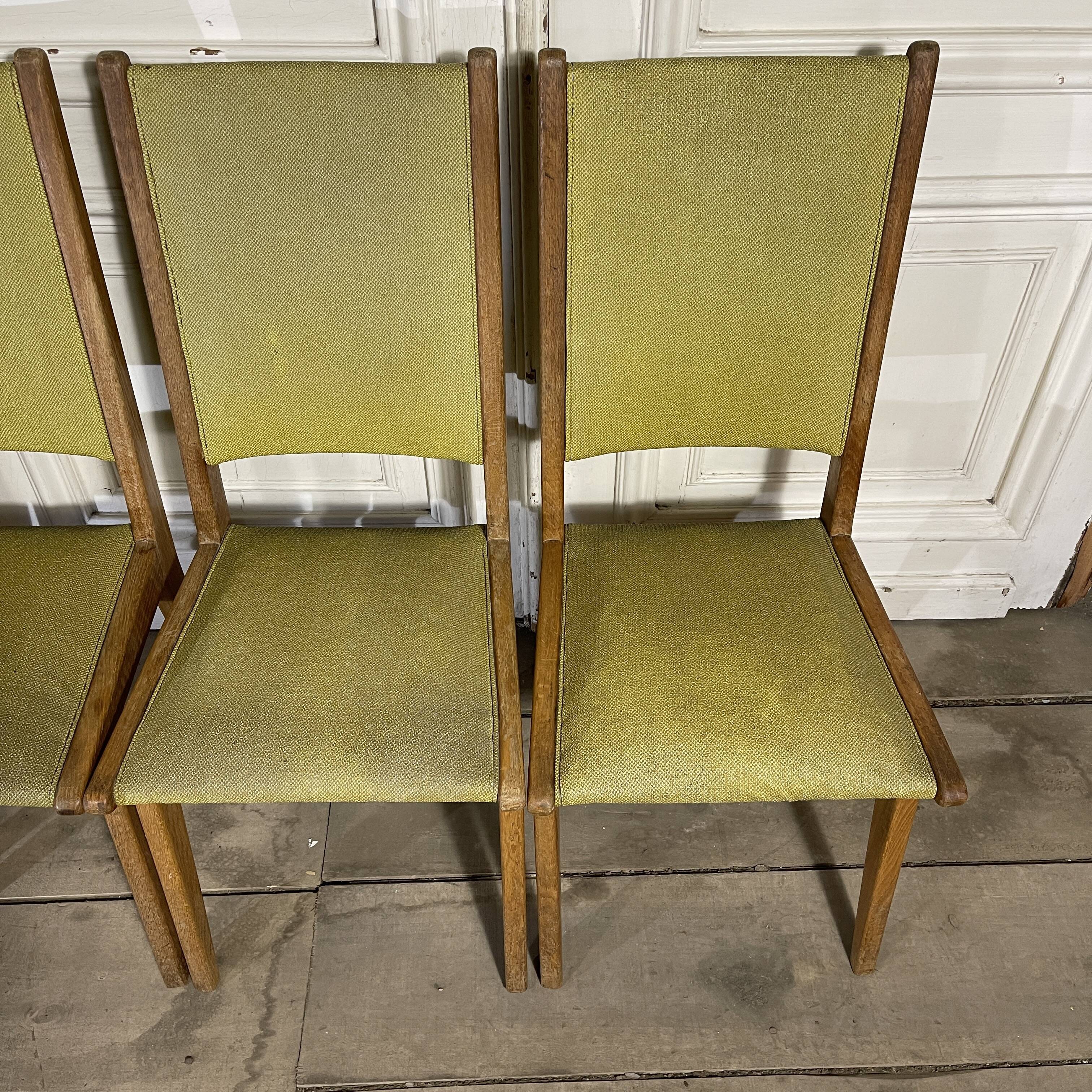 Série 4 chaises vintage
