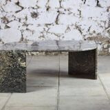 Eye-shaped marble coffee table by Roche Bobois, 1970