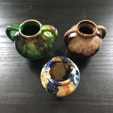 Trio de vases en céramique