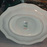 Sauce boat gien décor birds of paradise