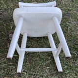 Vintage 1970s children's chair painted wood