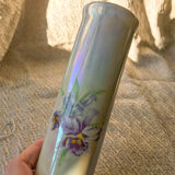 Vase irisé