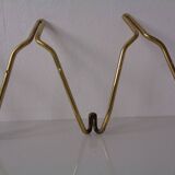 Mid-Century Brass Coat Hooks, 1950s, Set of 2
