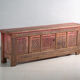 Buffet ancien bas sculpté en bois de sapin – Chine, vers 1930