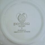 Set of 4 Pontesa earthenware soup plates