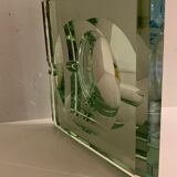 Jean Luce's square mirror art deco ashtray