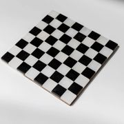 Vintage black-and-white marble chessboard with matching marble pieces, Italian 1960s design, sculptural centerpiece