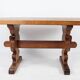 Table basse en chêne des années 1970