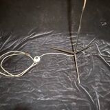 Space Age floor lamp, Murano shade, 1970s.