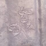 Old embroidered table napkin AC lilac