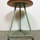 Green Industrial Workshop Stool, 1960s