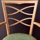 Paire de fauteuils Baptistin Spade 1940 en chêne clair