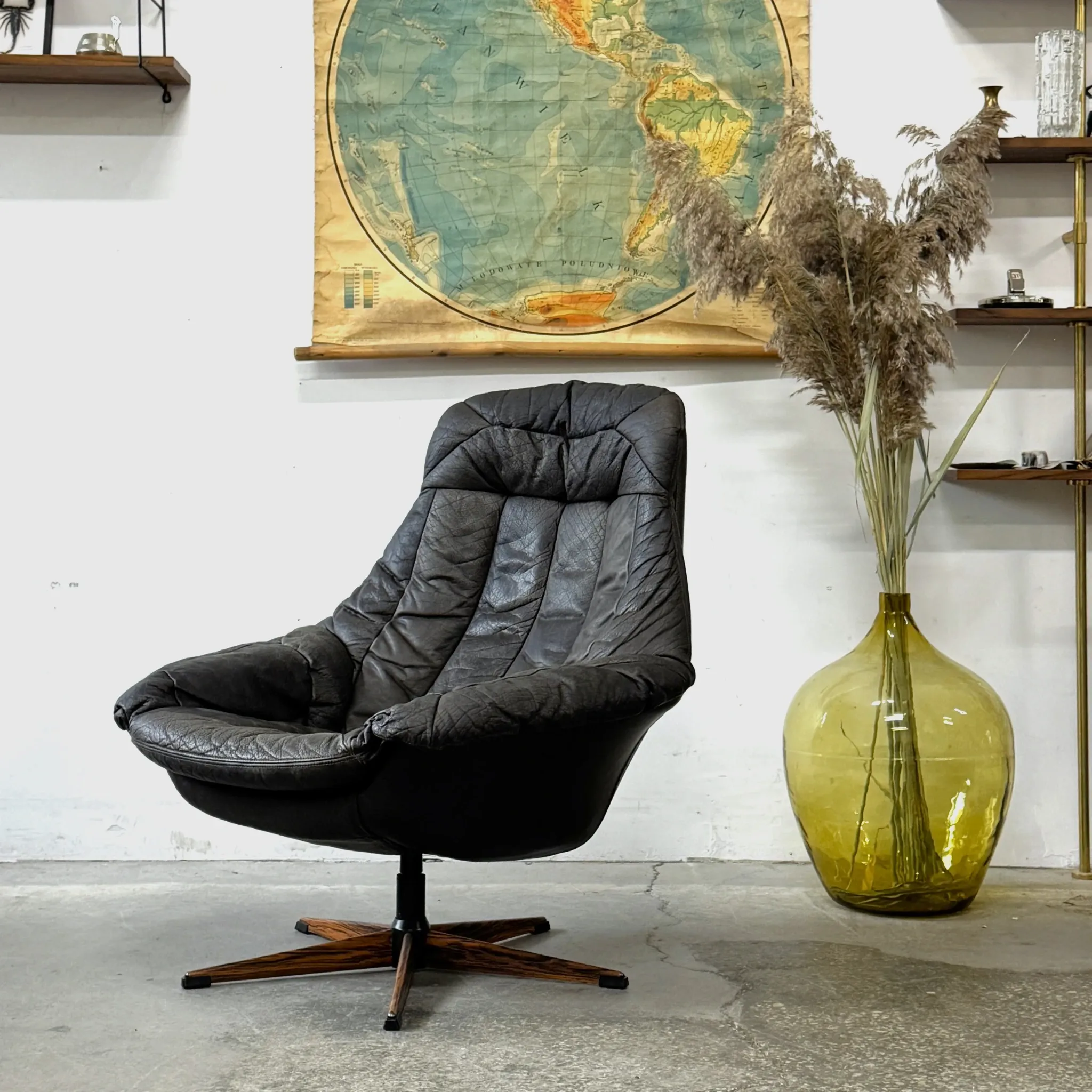"Silhouette" armchair, designed by H.W. Klein, Denmark, 1970s, mid-c, vntg