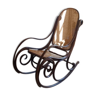 Rocking chair model No. 1 (or 7001) by M.  Thonet - published between 1888 and 1922