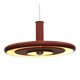 Pink XL Fog & Morup Optima Pendant Lamp: Hans Due Design, Denmark 1970s