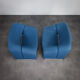 Pair of F598 Groovy chairs by Pierre Paulin for Artifort, Netherlands, 1970s