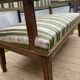 Antique Directoire style salon (2-seater bench + chair)