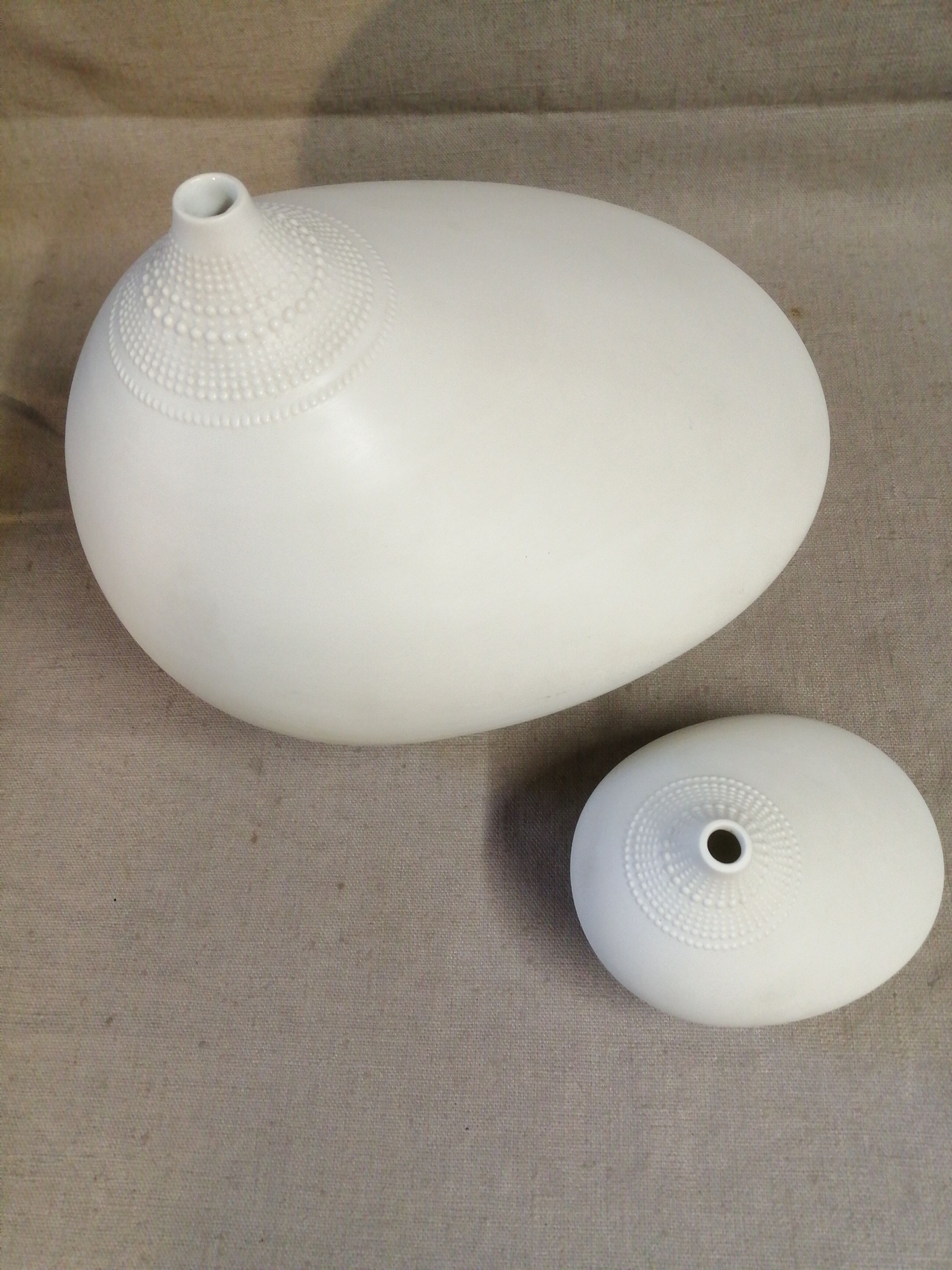 Pair of vintage Pollo vases