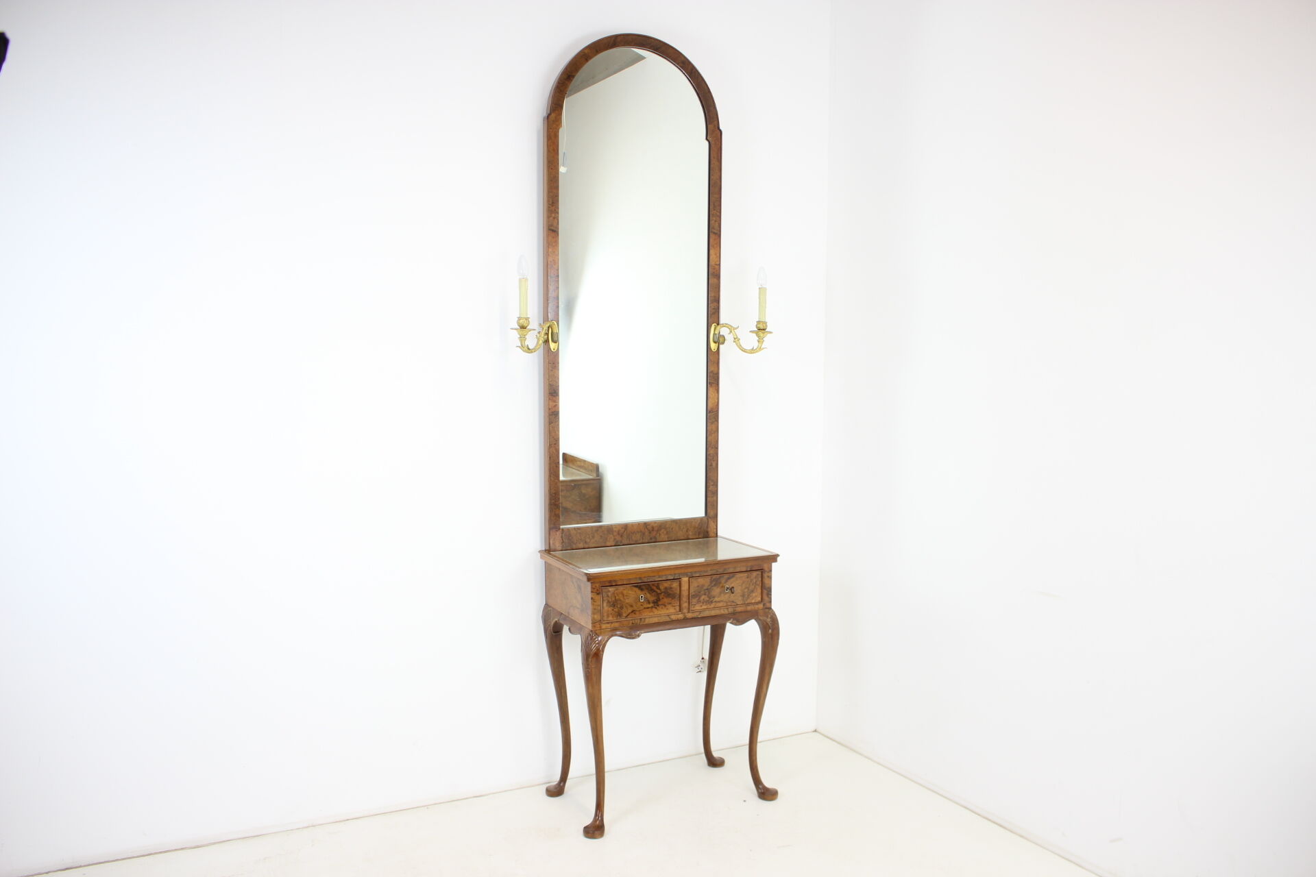 1920s mirror cabinet, Czechoslovakia