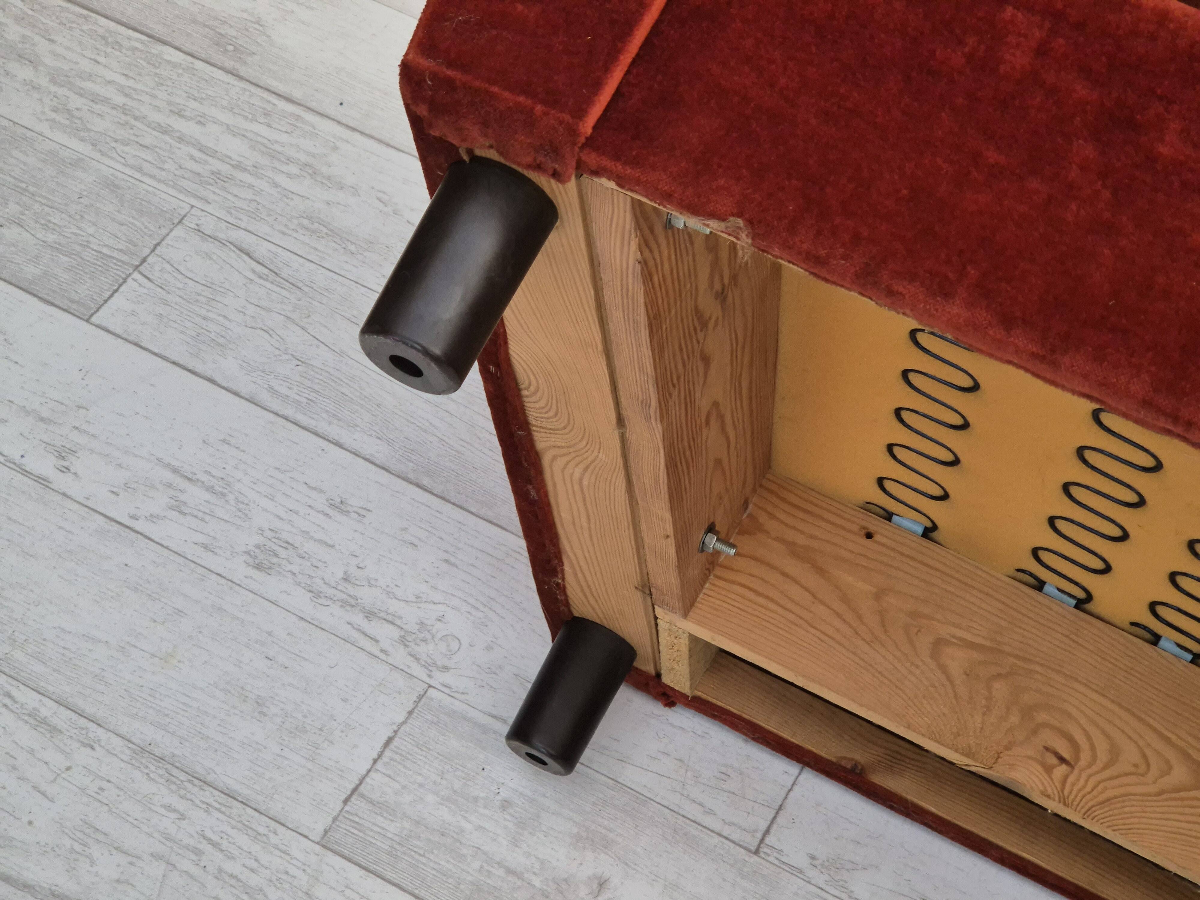 Années 1980, canapé danois 3 places