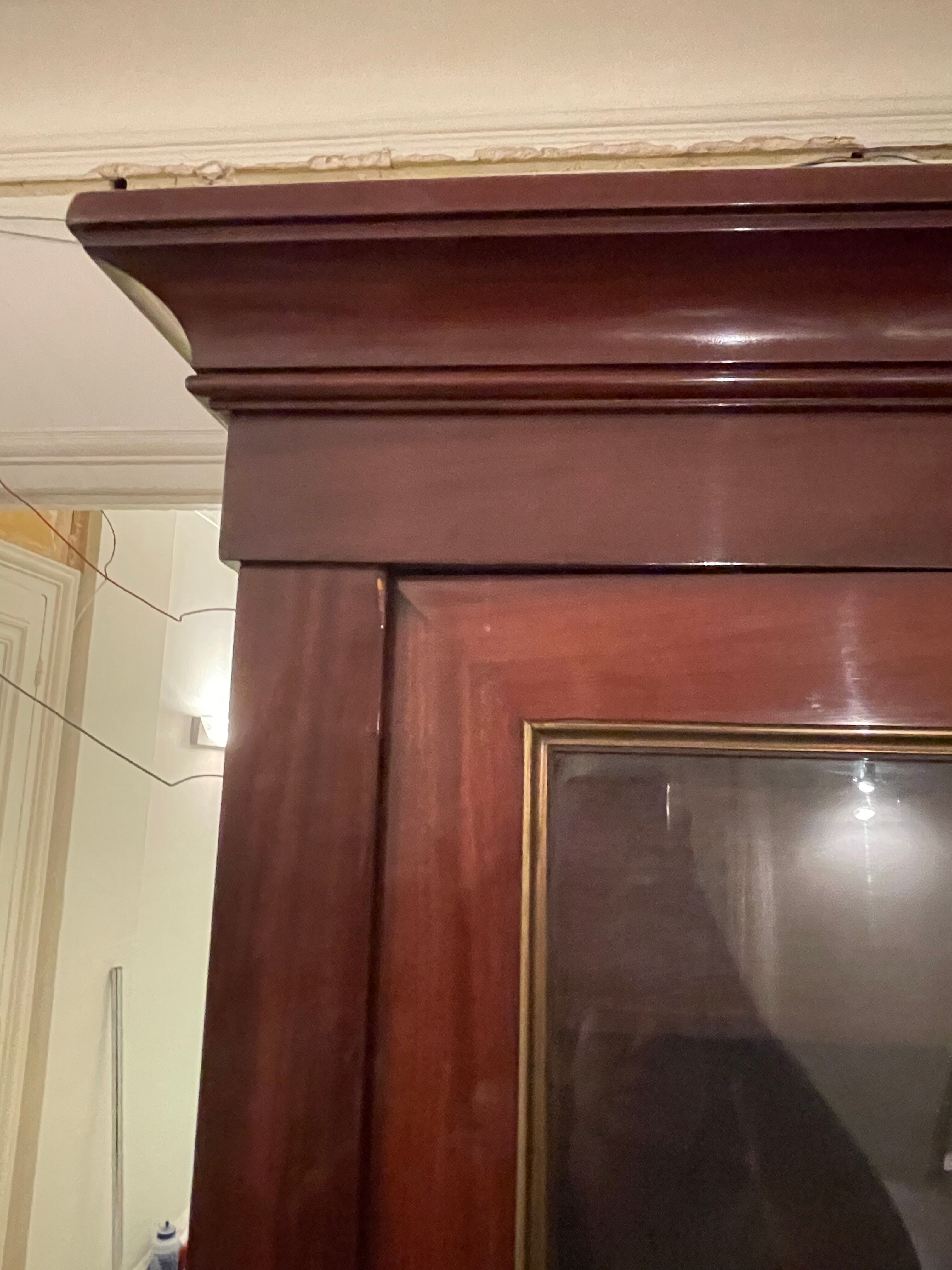 Mahogany style library