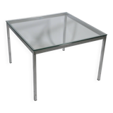 1960s Mid-Century  Coffee Table Chrome and Glass