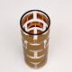 “Lara oro” vase design Defne Koz for hvc Egizia by Sottsass Associati