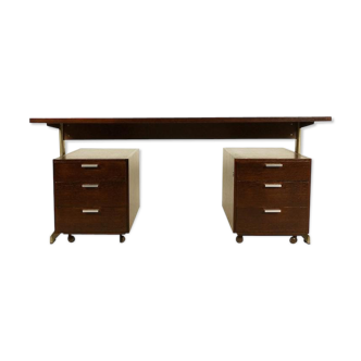 Bureau en wengé par Cees Braakman pour UMS Pastoe 1971