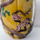China ginger pot in glazed earth decorated with prunus decoration China XXth