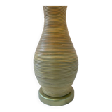Contemporary bamboo table lamp
