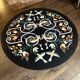 Marble Inlaid Coffee Table