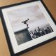 Framed screen printing