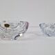 Vintage Crystal Ashtrays from Val Saint Lambert, 1960s, Set of 2