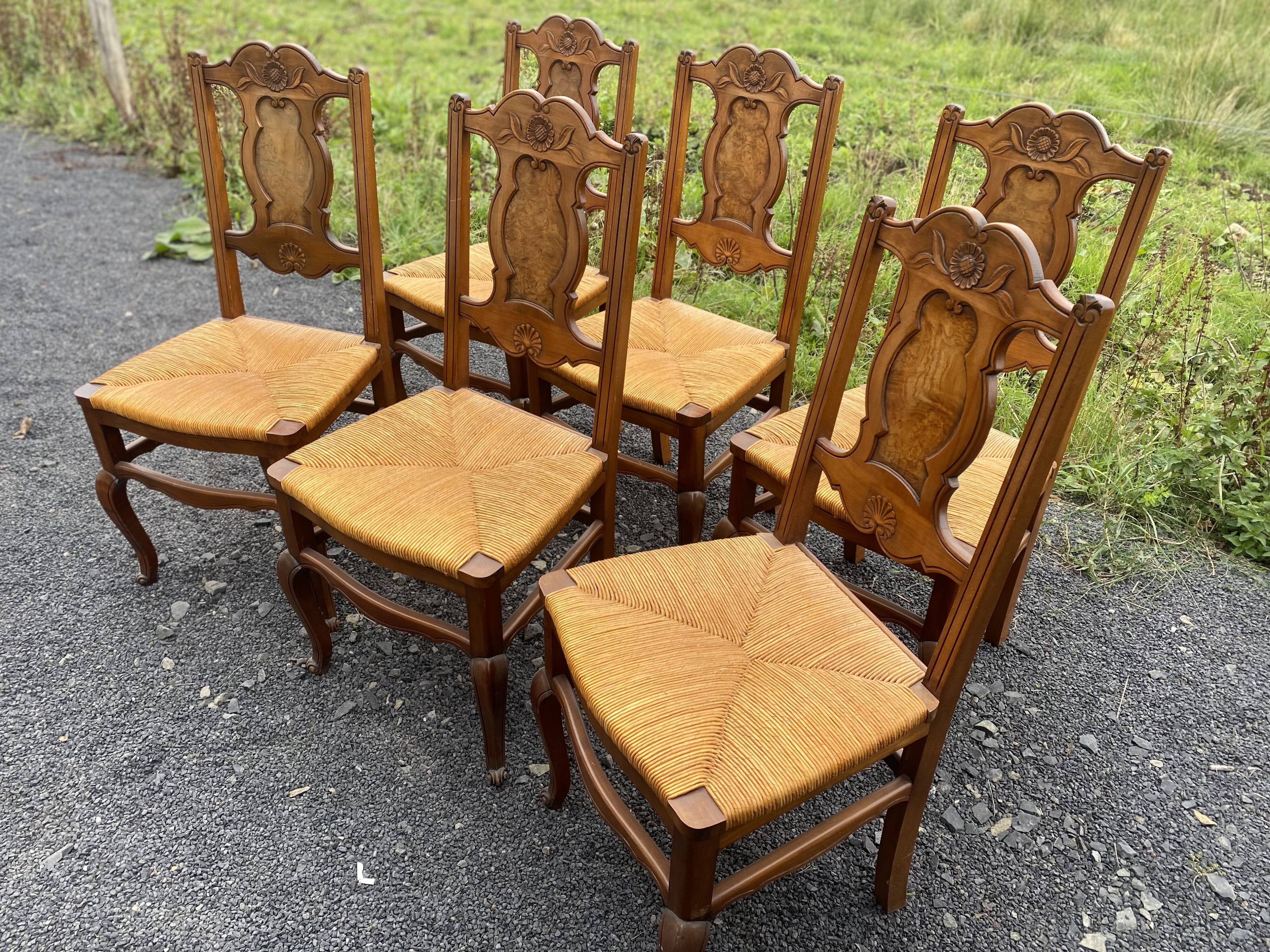 6 Bressane chairs