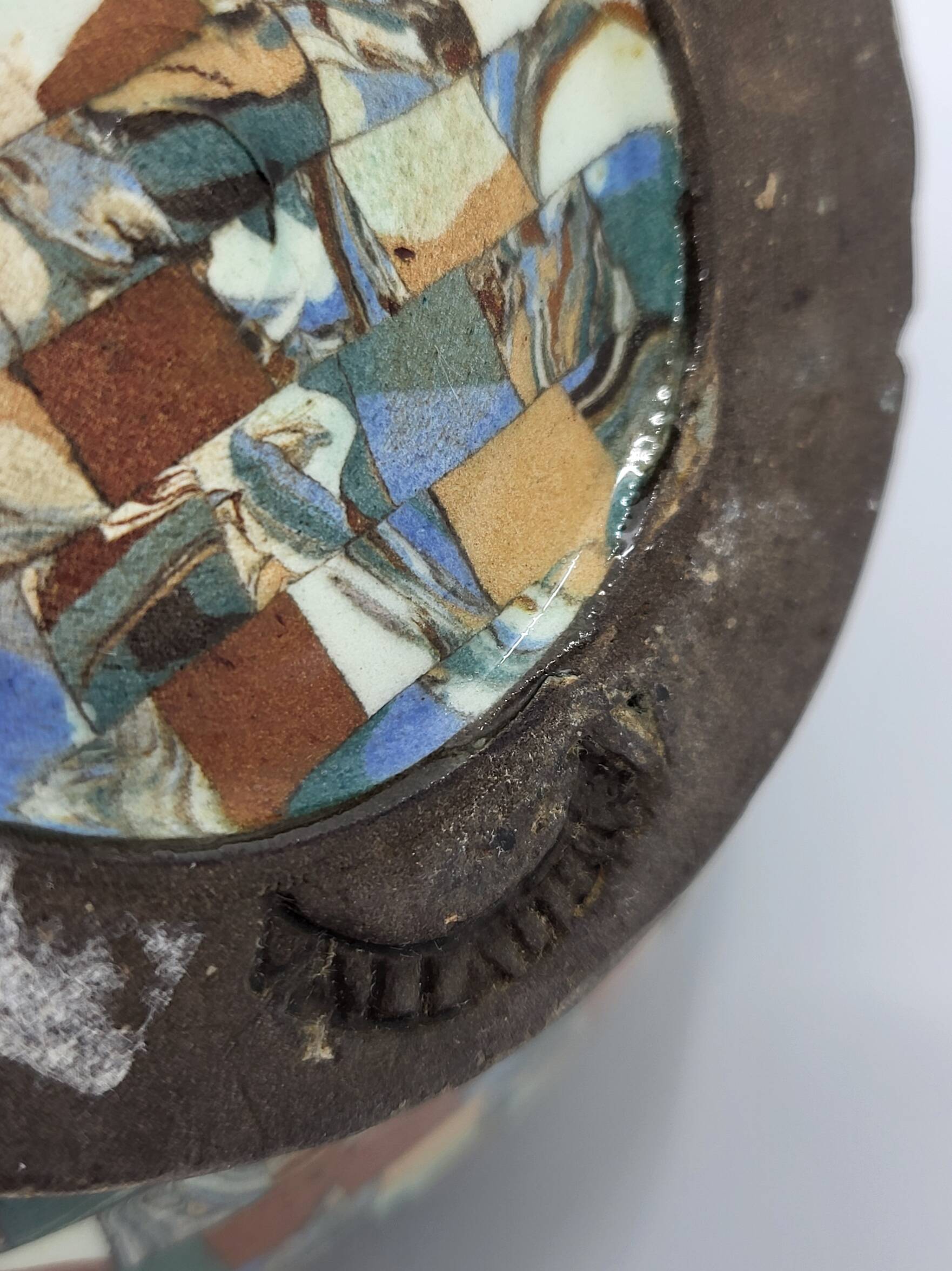 Chevrette Jean Gerbino ceramic, France Côte-d'Azur 1950