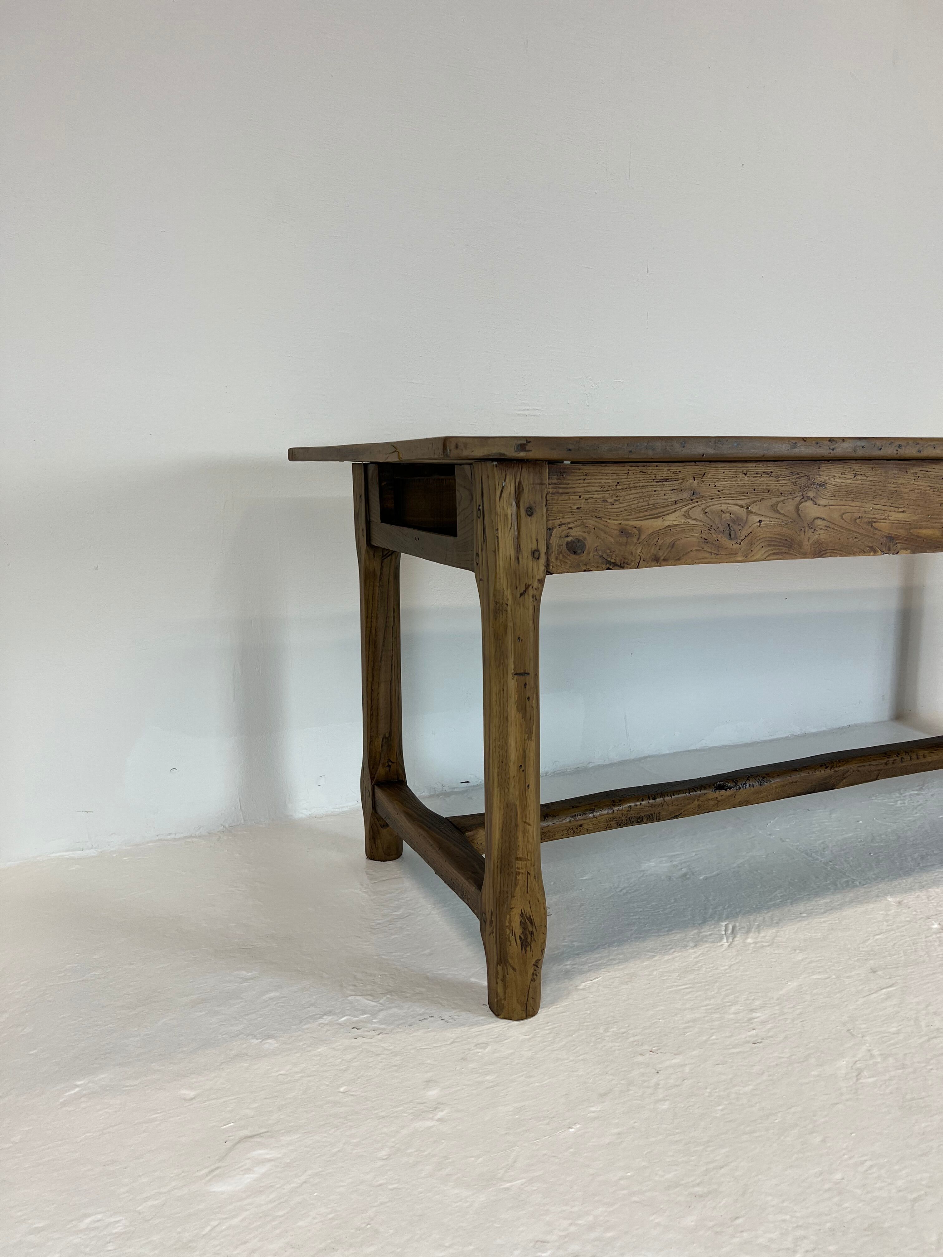 Old oak farmhouse table, 20s