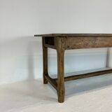 Old oak farmhouse table, 20s