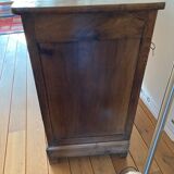 Buffet 2 portes 2 tiroirs en noyer massif