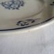 Large round earthenware dish Moulin des Loups & Hamage model Lucien