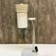 Gray MEOS desk lamp, 1970s.