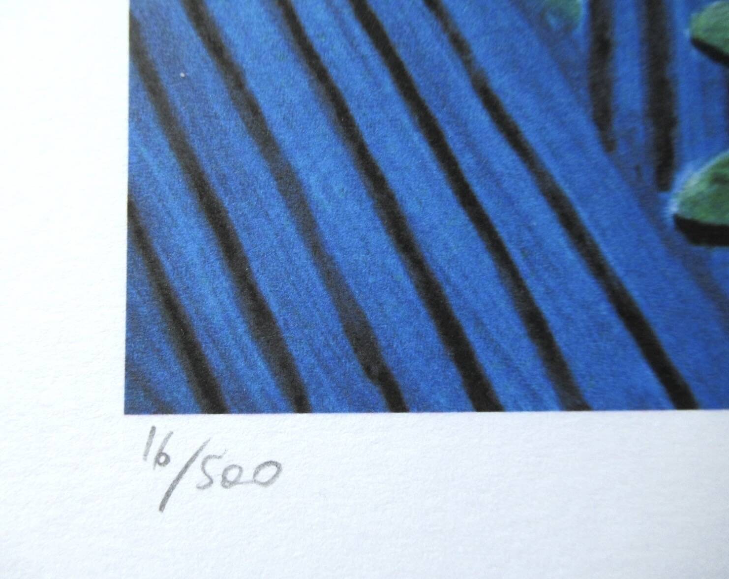 Lithograph by David Hockney, signed and numbered.