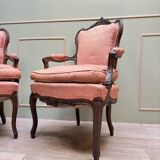 Louis XV Style Mahogany Living Room Furniture XIX Eme Century