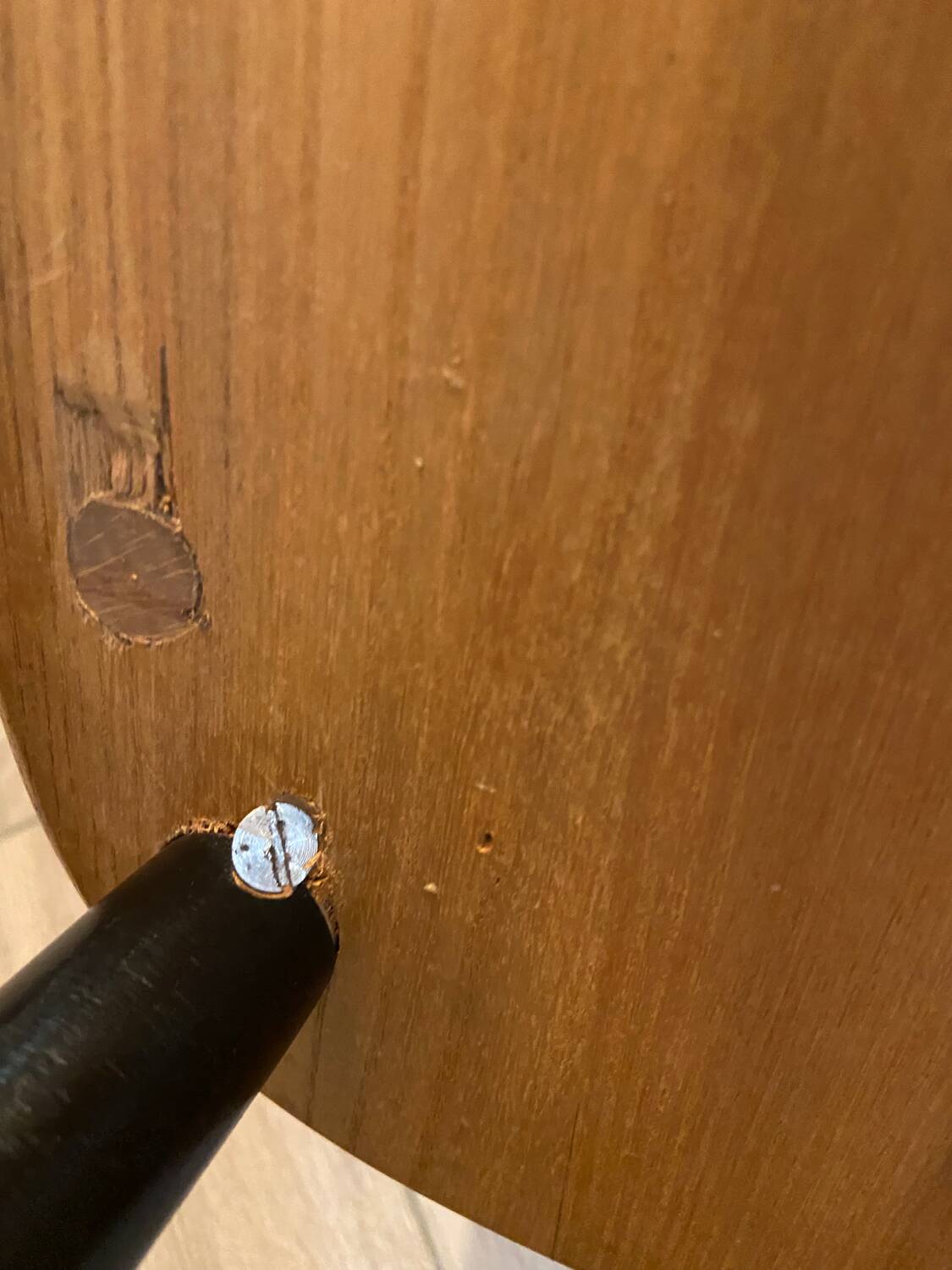 Vintage Scandinavian design rocking chair