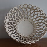 Braided ceramic basket, handmade Pichon Uzès