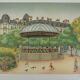 Bernard Vercruyce: The Park Kiosk, original signed lithograph